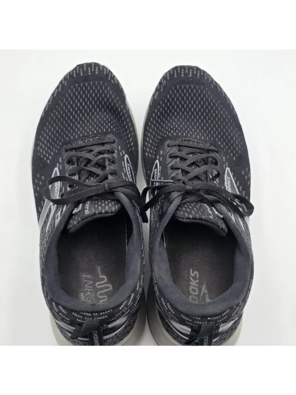 Brooks Levitate 5 Shoes Mens Size 12 Black Running Cushion 1103701D051